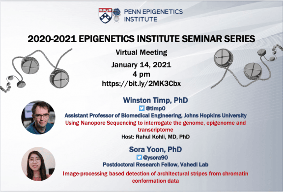 Virtual Epigenetics Monthly Seminar Series