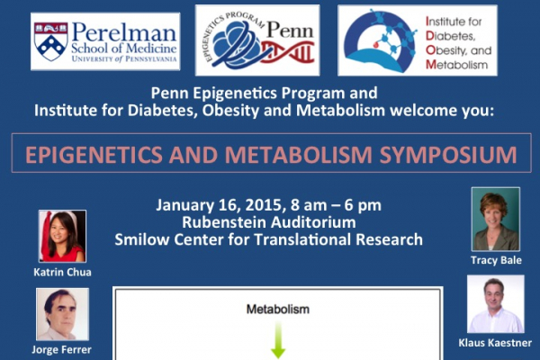 Epigenetics and Metabolism Symposium 1/16/15