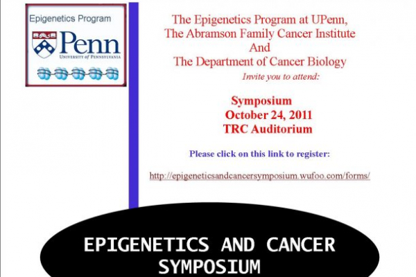 Epigenetics and Cancer Symposium 10/24/11
