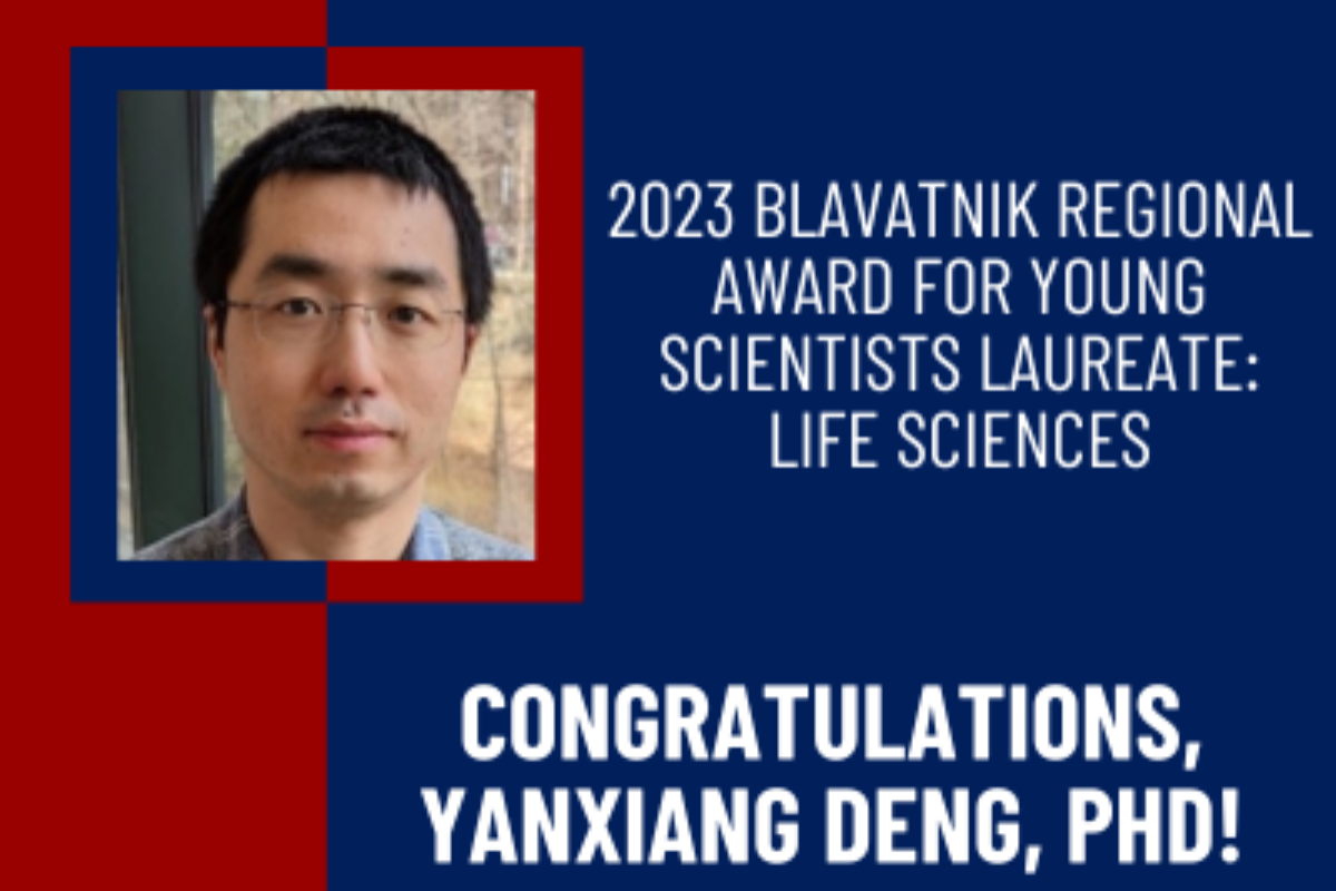 Congratulations Yanxiang Deng!